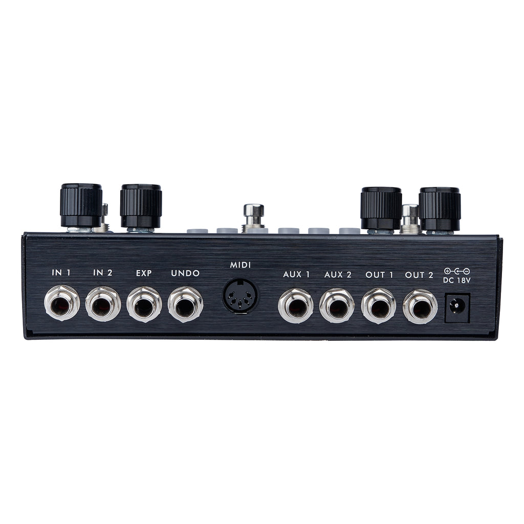 Pigtronix SPL Infinity 3 hi-fi stereo double looper pedal detail