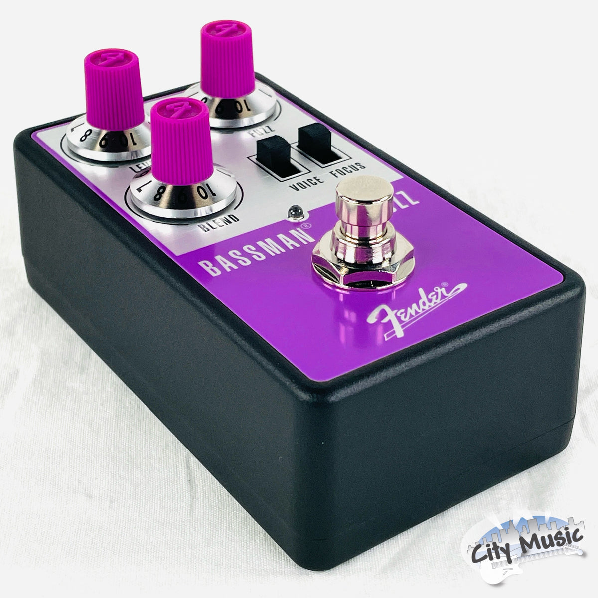 Used Fender Bassman Fuzz Guitar Effects Pedal ♫