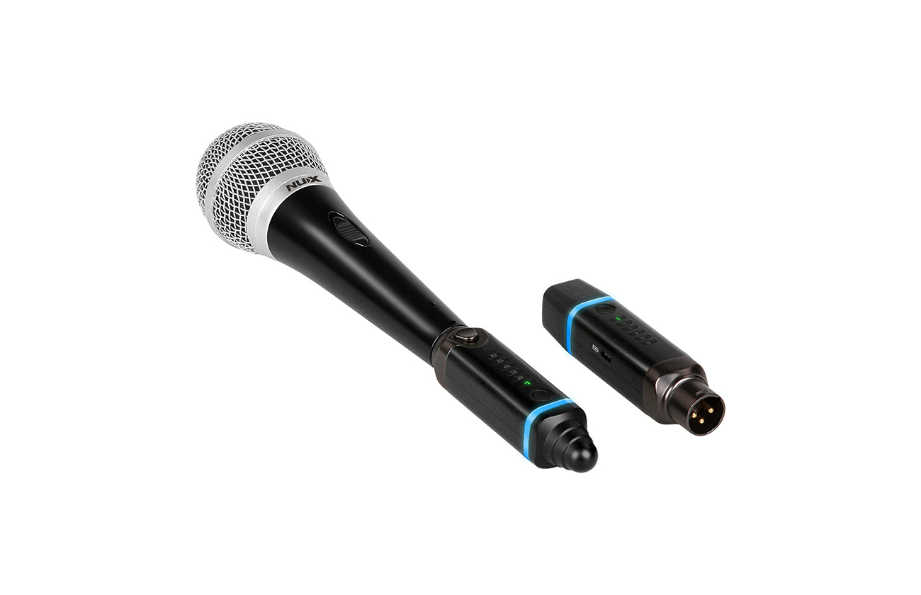 NUX B-3 Plus wireless mic system camera mount setup