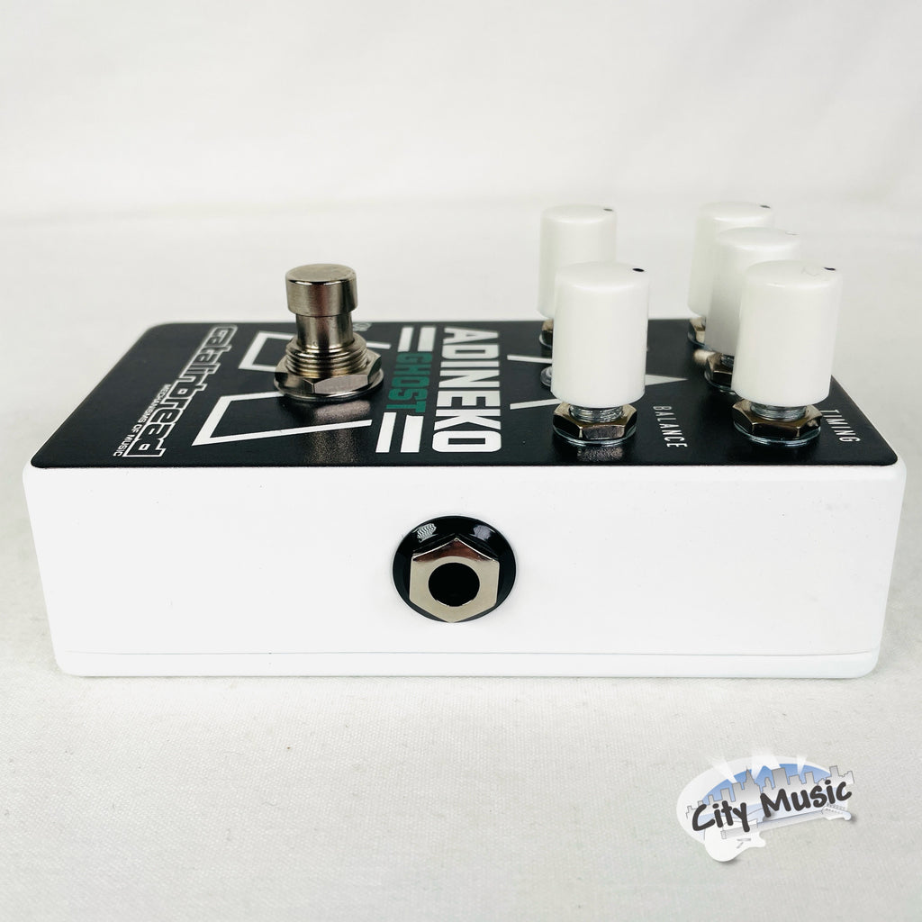 Used Catalinbread Adineko Ghost oil can delay pedal — bottom plate view