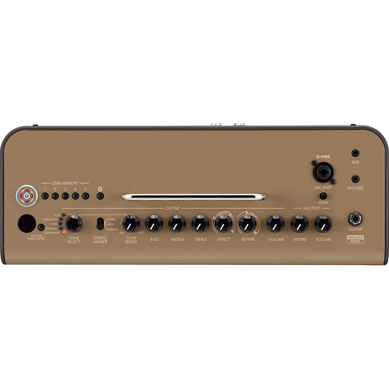 Yamaha THR30IIA WL acoustic guitar amp — side profile view