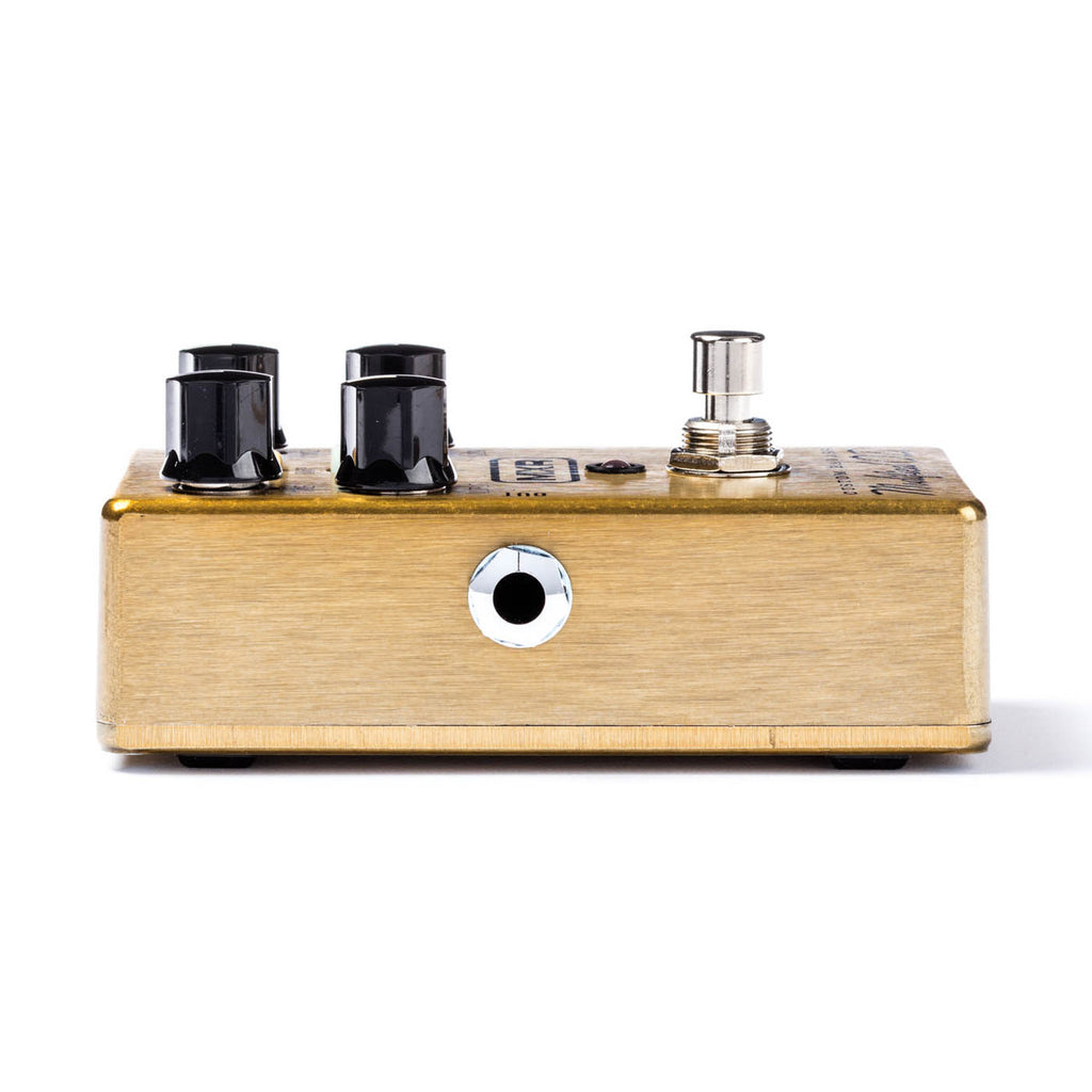 MXR M77 Custom Badass Modified Overdrive pedal - footswitch view