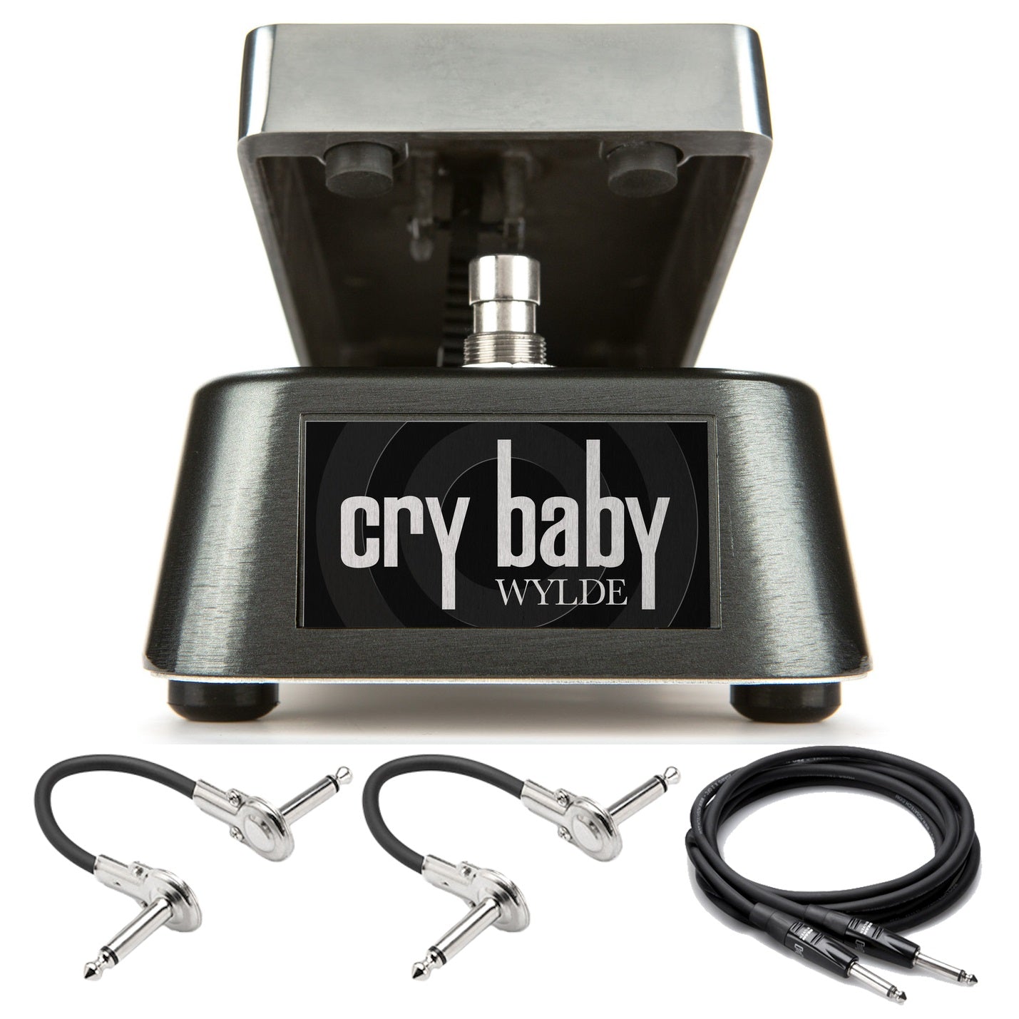 Dunlop WA45 Wylde Audio Cry Baby Wah pedal - angled view