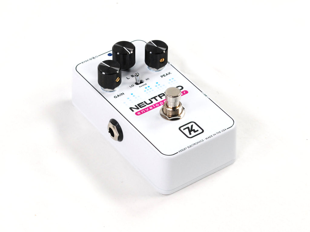 Keeley Neutrino V2 envelope filter pedal — controls detail