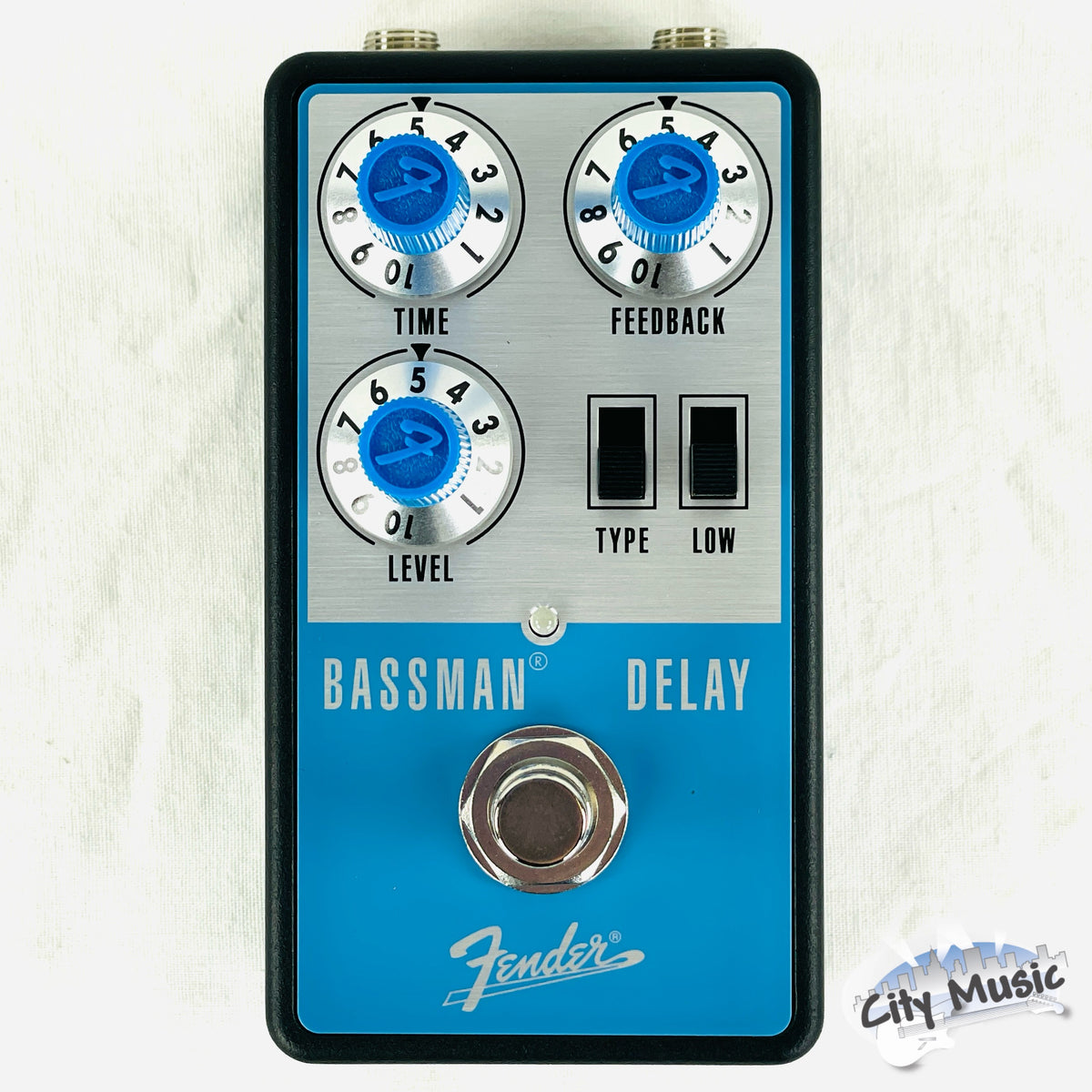 Used Fender Bassman Delay Guitar Effects Pedal ♫