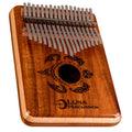 Luna Honu Koa 17-key kalimba thumb piano — product listing image