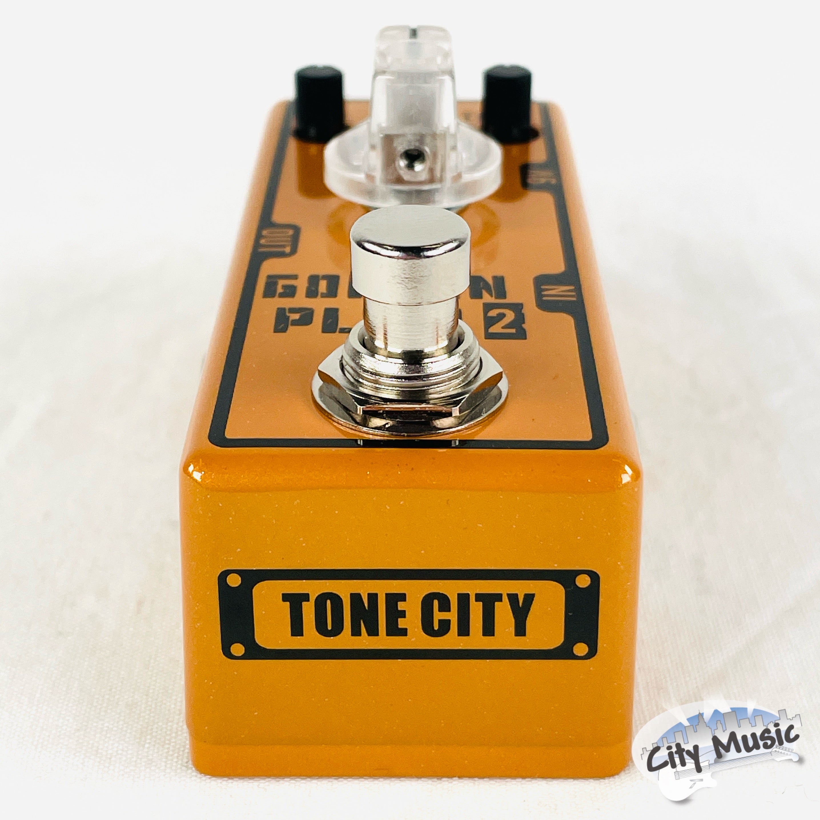 Tone City Golden Plexi V2 distortion pedal — with original packaging