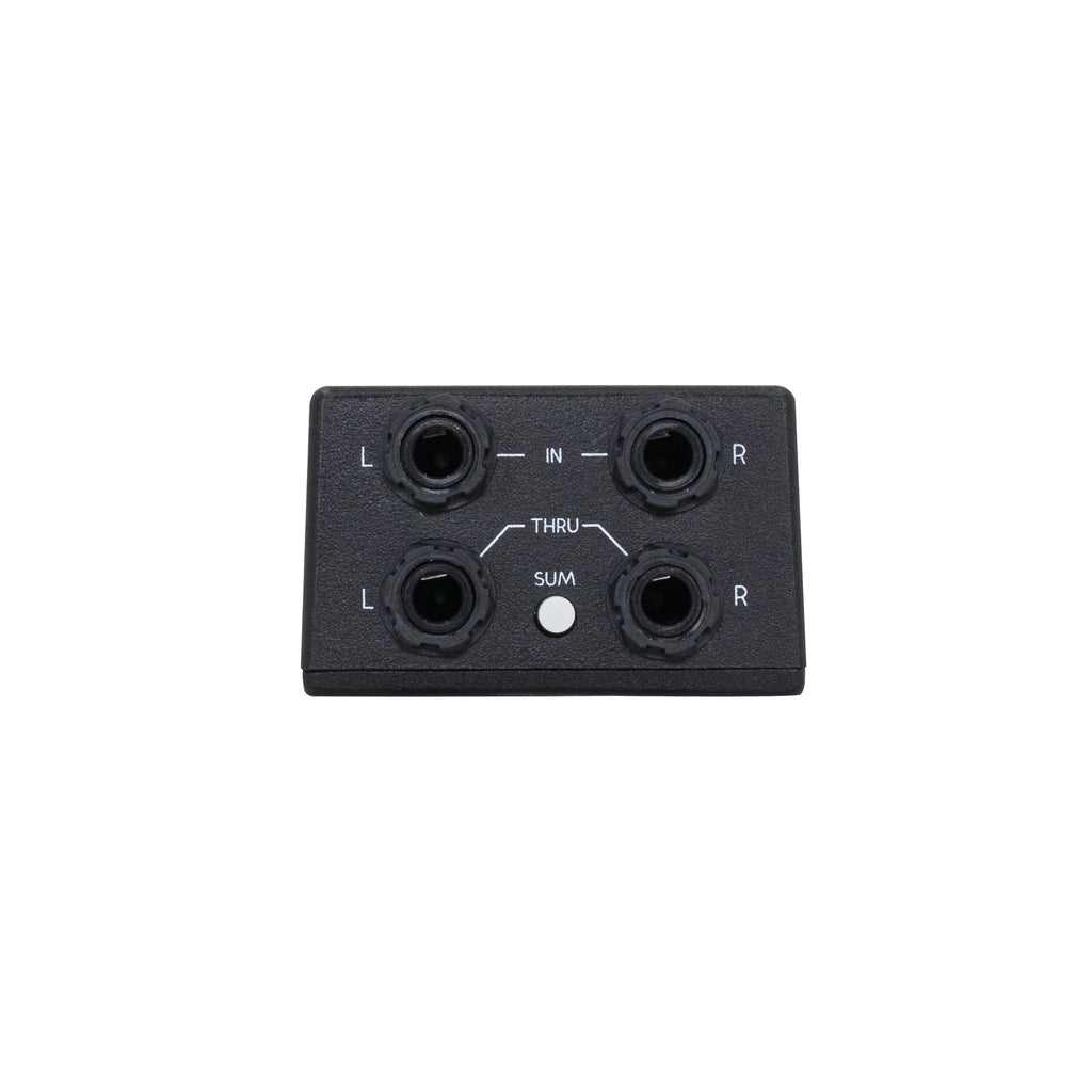 Walrus Audio Canvas Stereo DI/LI box — top controls close-up