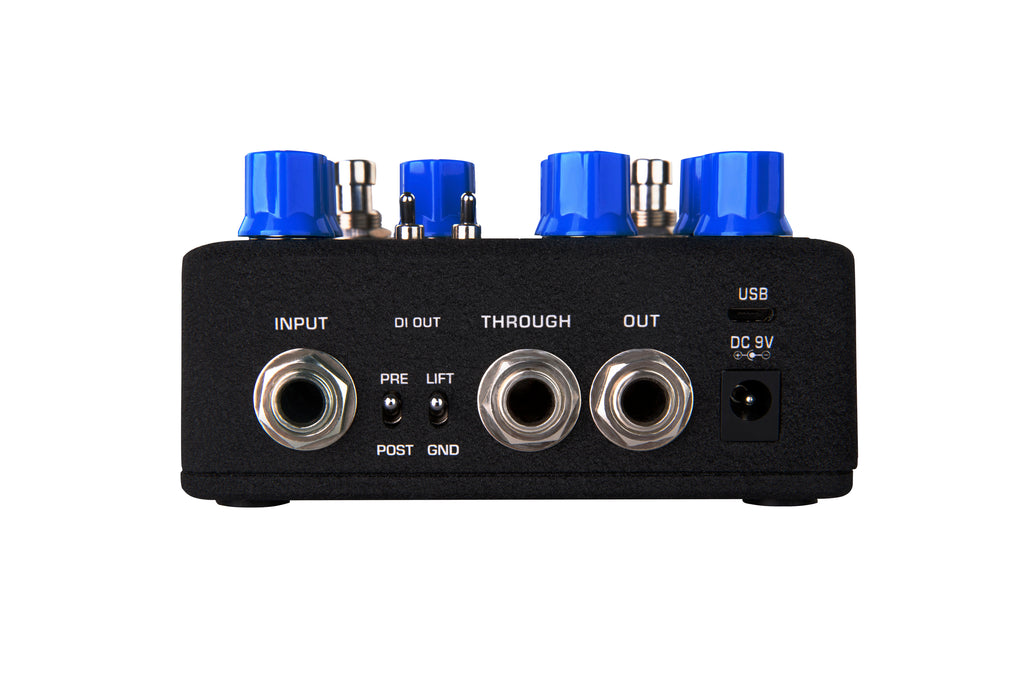 NUX NBP-5 Melvin Lee Davis bass preamp — EQ control feature graphic