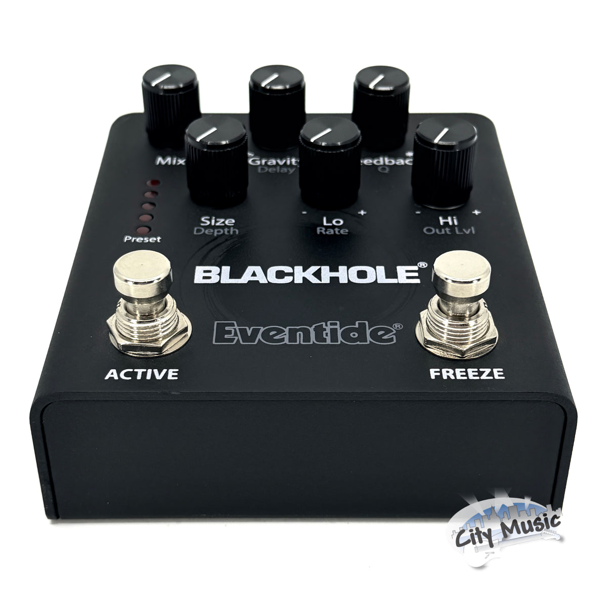 Used Eventide Blackhole Otherworldly Reverb Guitar Effects Pedal ♪
