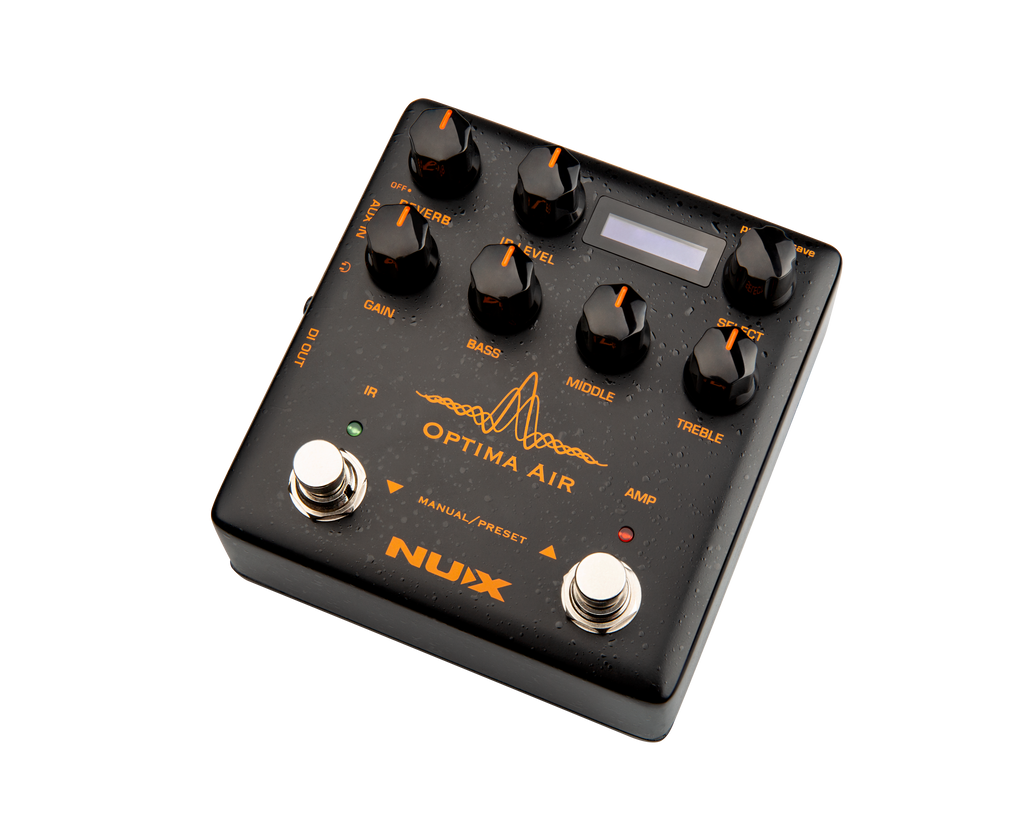 New NUX NAI-5 Optima Air Acoustic Guitar Simulator Effects Pedal