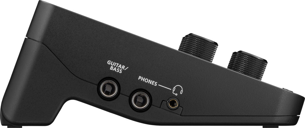 Roland GO:MIXER STUDIO audio interface — mixer in use with mobile device