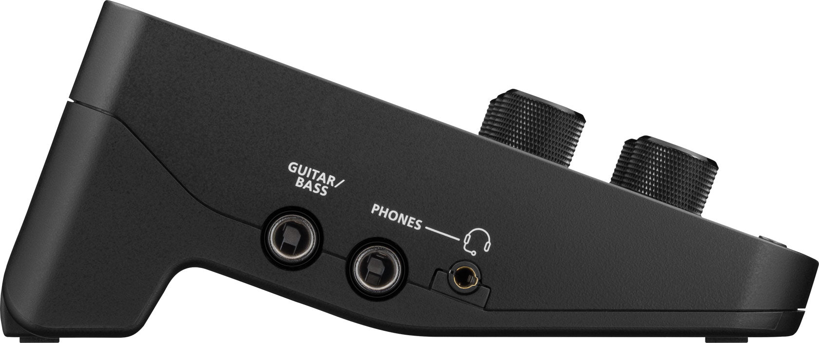 Roland GO:MIXER STUDIO audio interface — mixer in use with mobile device