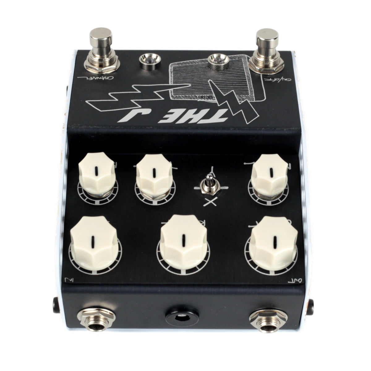 Used Lazy J x ThorpyFX THE J Analog Amp Emulator Guitar Effects Pedal