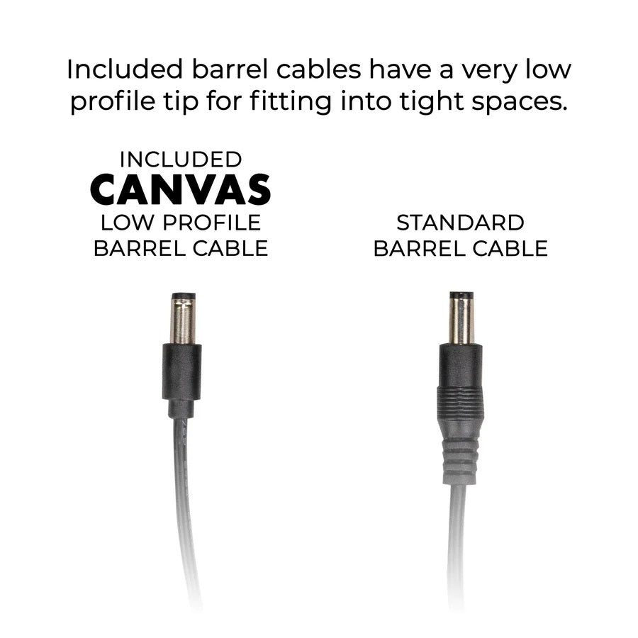 Walrus Audio Canvas Power 22 LINK power supply — included DC and link cables
