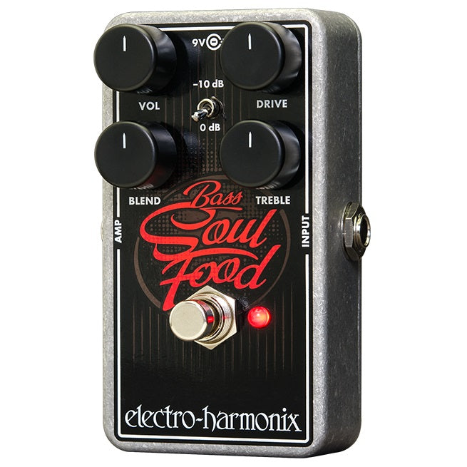 New Electro-Harmonix EHX Bass Soul Food Overdrive Effects Pedal