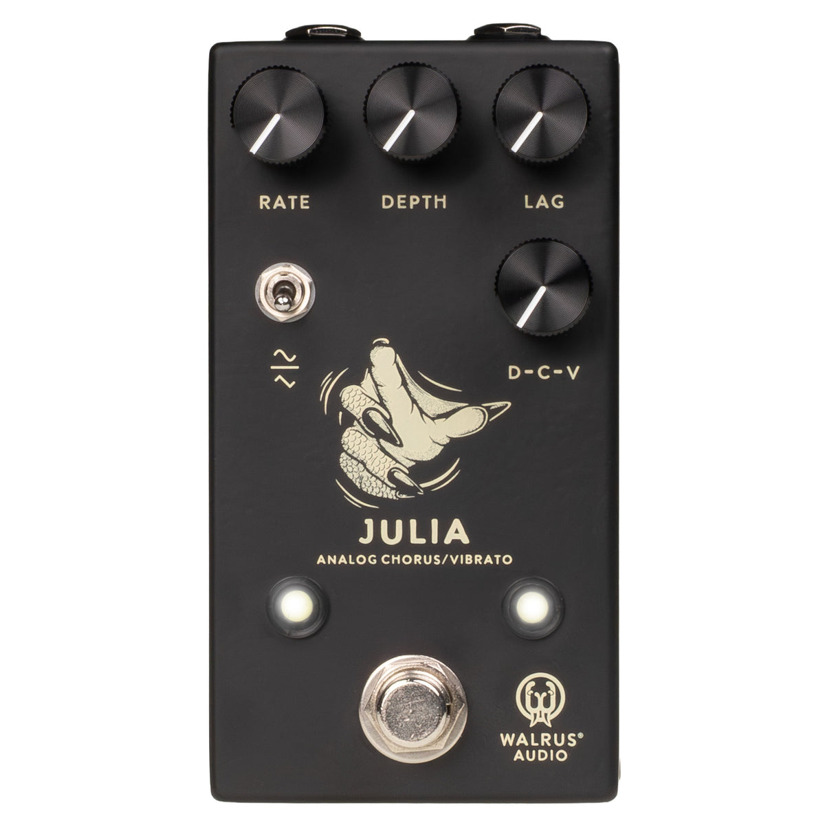 Used Walrus Audio Julia V2 Analog Chorus & Vibrato Black Guitar Effects Pedal