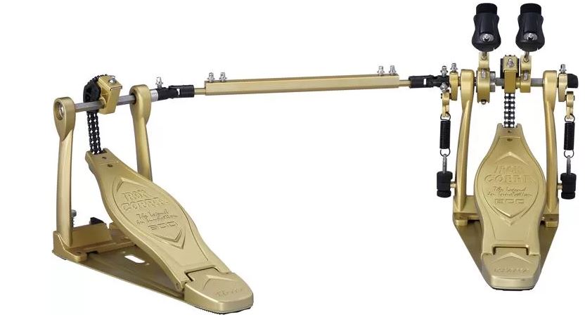 New TAMA Iron Cobra 600 Bass Drum Double Pedal Limited Edition Satin Gold!