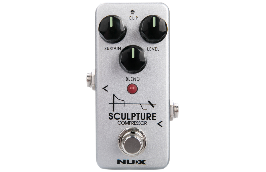 NUX NCP-2 Sculpture Compressor pedal — control layout diagram