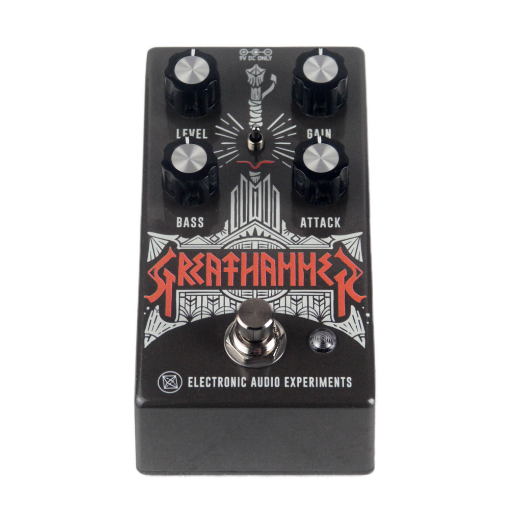 New Electronic Audio Experiments Greathammer Bass Guitar Overdrive Effects Pedal