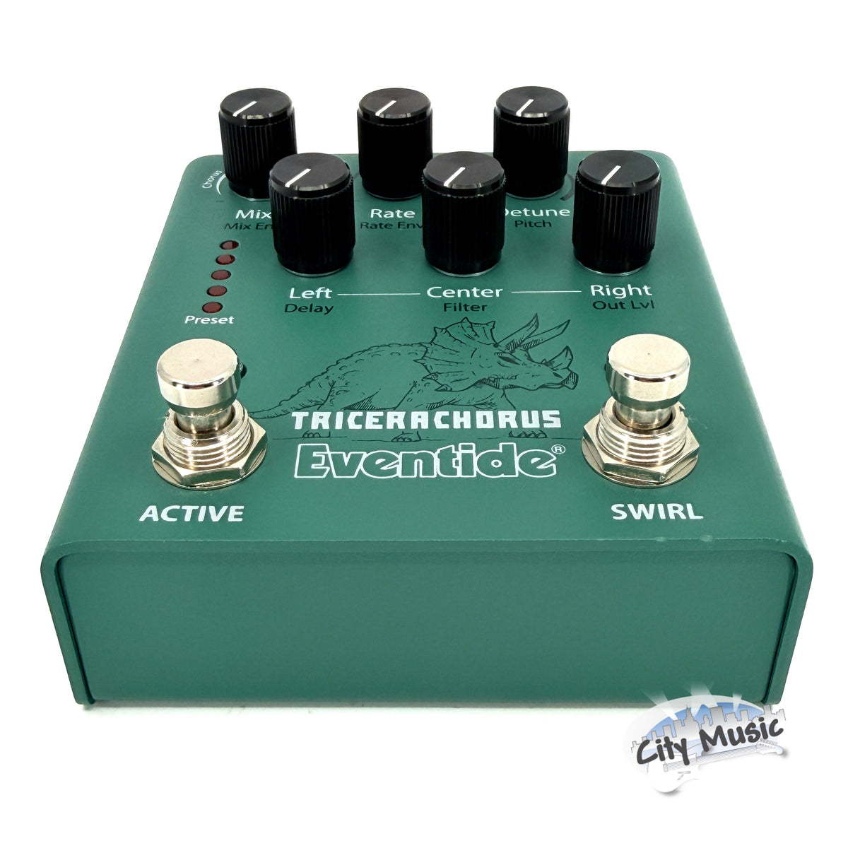 Used Eventide TriceraChorus Tri-Stereo Chorus Guitar Effects Pedal ♪