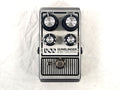 Used DOD Gunslinger Mosfet distortion pedal — silver enclosure top view