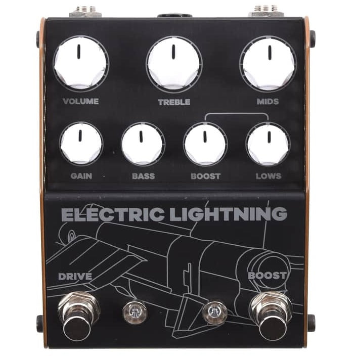 New ThorpyFx Electric Lightning Chris Buck Signature Valve Overdrive Pedal