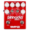 Wampler Pinnacle Deluxe V2 distortion pedal red enclosure front view