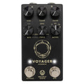 Walrus Audio Voyager MKII preamp overdrive pedal — matte black enclosure, top view