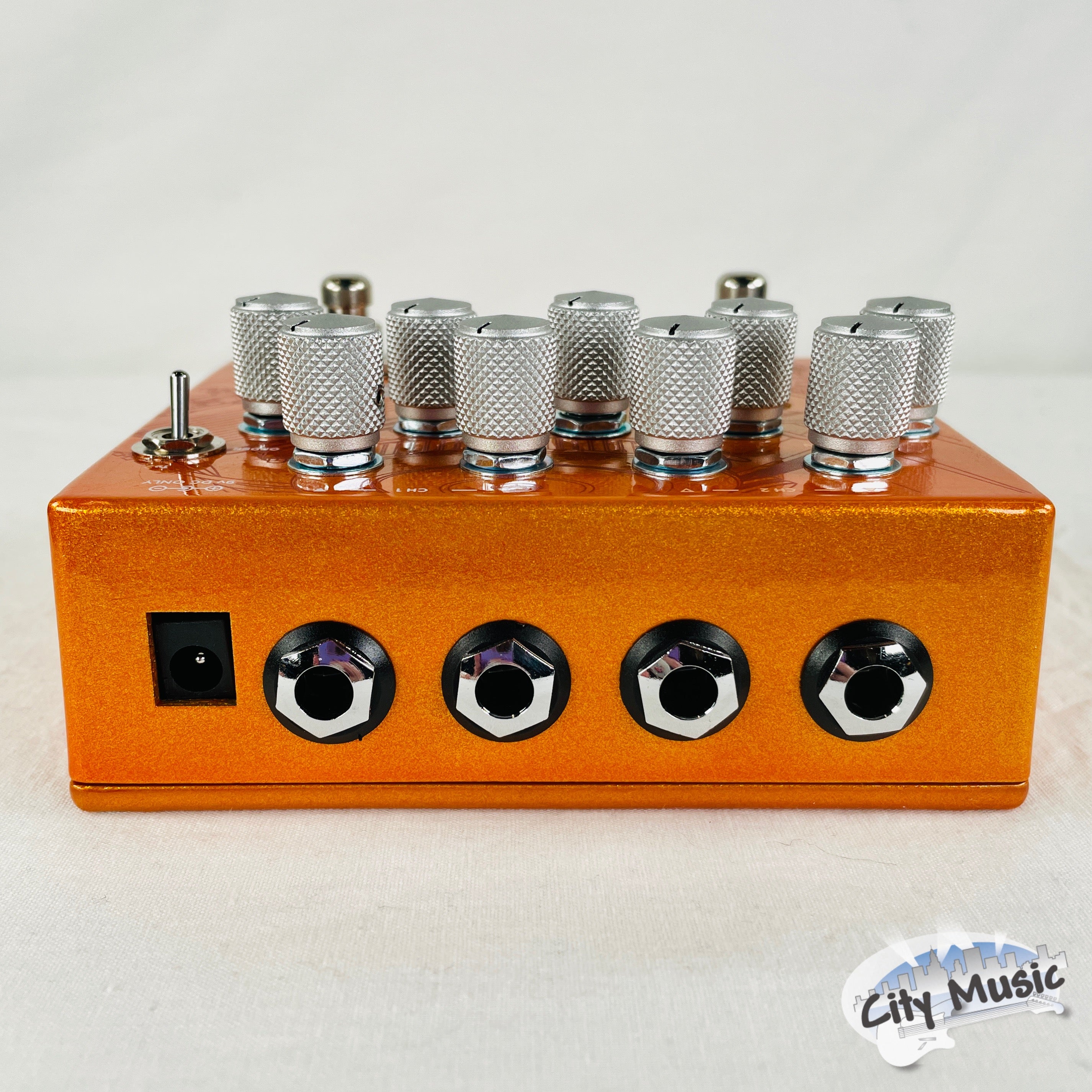 Wampler Gearbox Andy Wood pedal - Channel 2 Pinnacle circuit detail