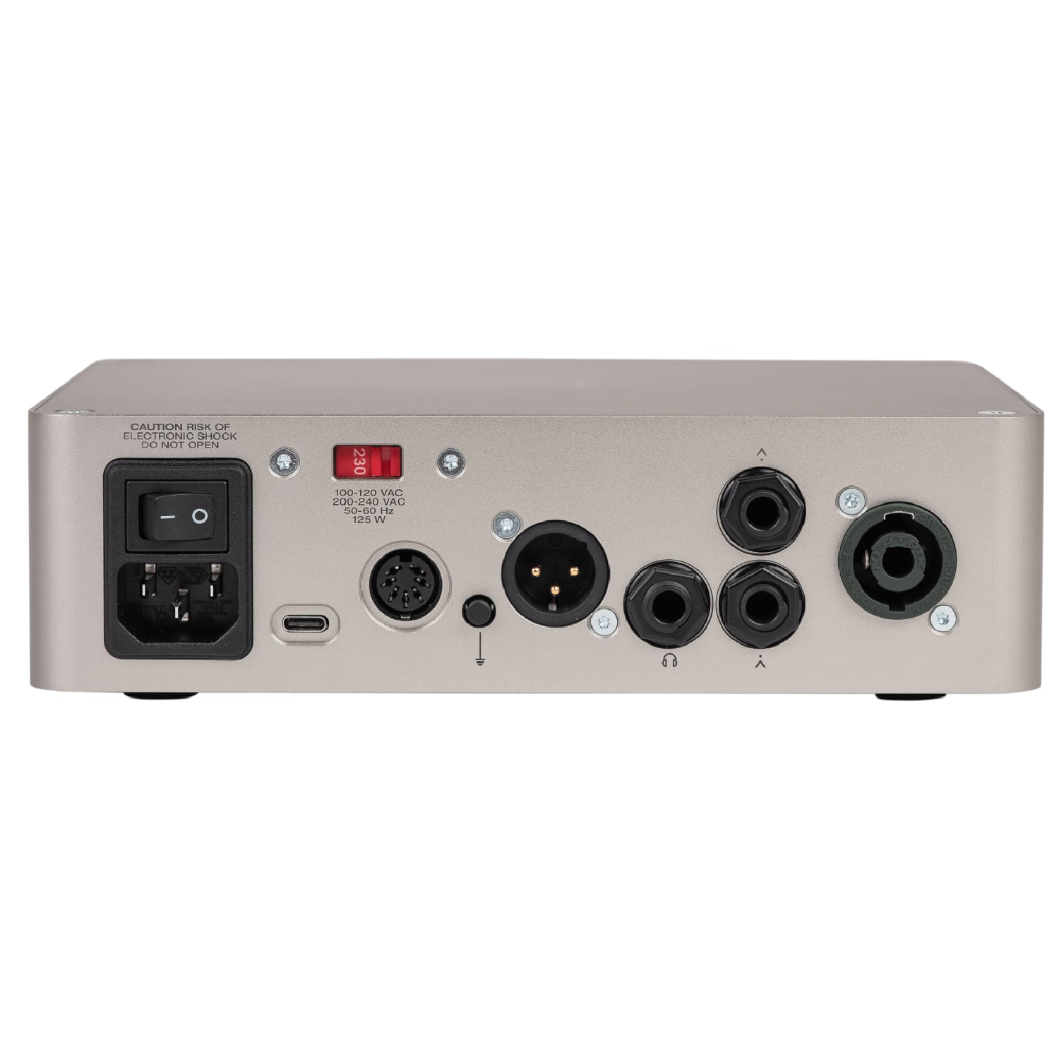 Darkglass Exponent 500 bass amp head — detail view