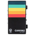 Walrus Audio Canvas Re-Amp box — black enclosure with rainbow stripe graphic