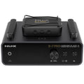 NUX B-7 PRO wireless in-ear monitor system transmitter and receiver in black