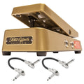 Xotic XVP-250K gold high impedance volume pedal with two patch cables