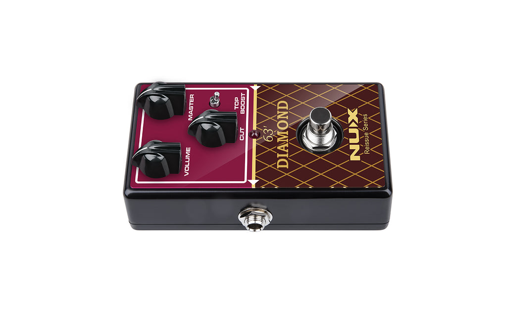 NUX 63' Diamond overdrive pedal — Volume and Master knobs