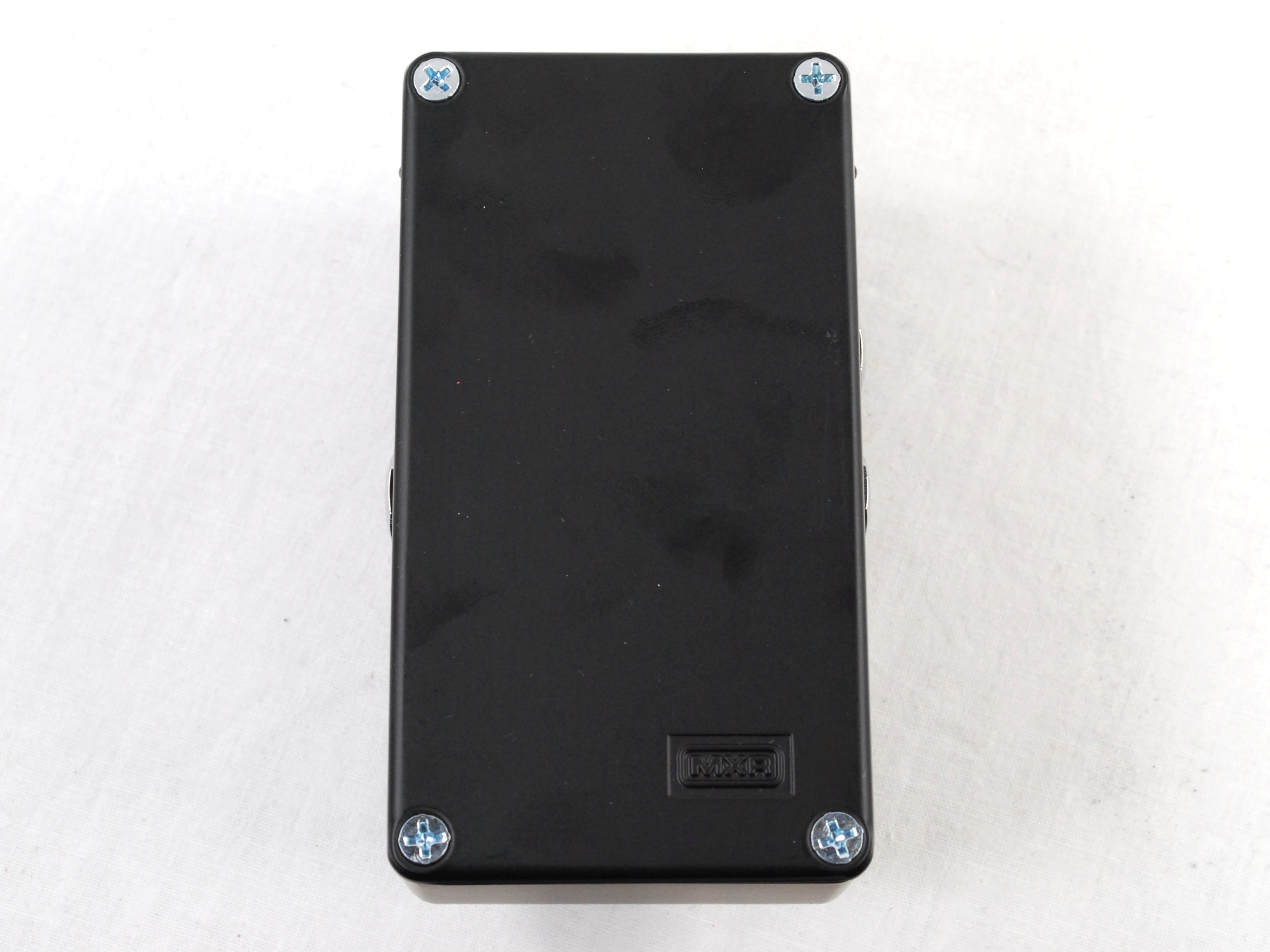 MXR CSP042 Double Down booster pedal — dual gain knobs close-up