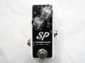 Used Xotic SP Compressor guitar pedal - black body white sides front view