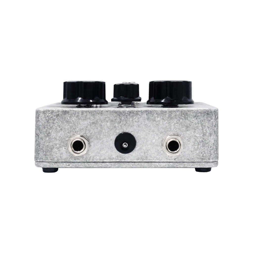 Death By Audio Bass War fuzz pedal — control knobs detail