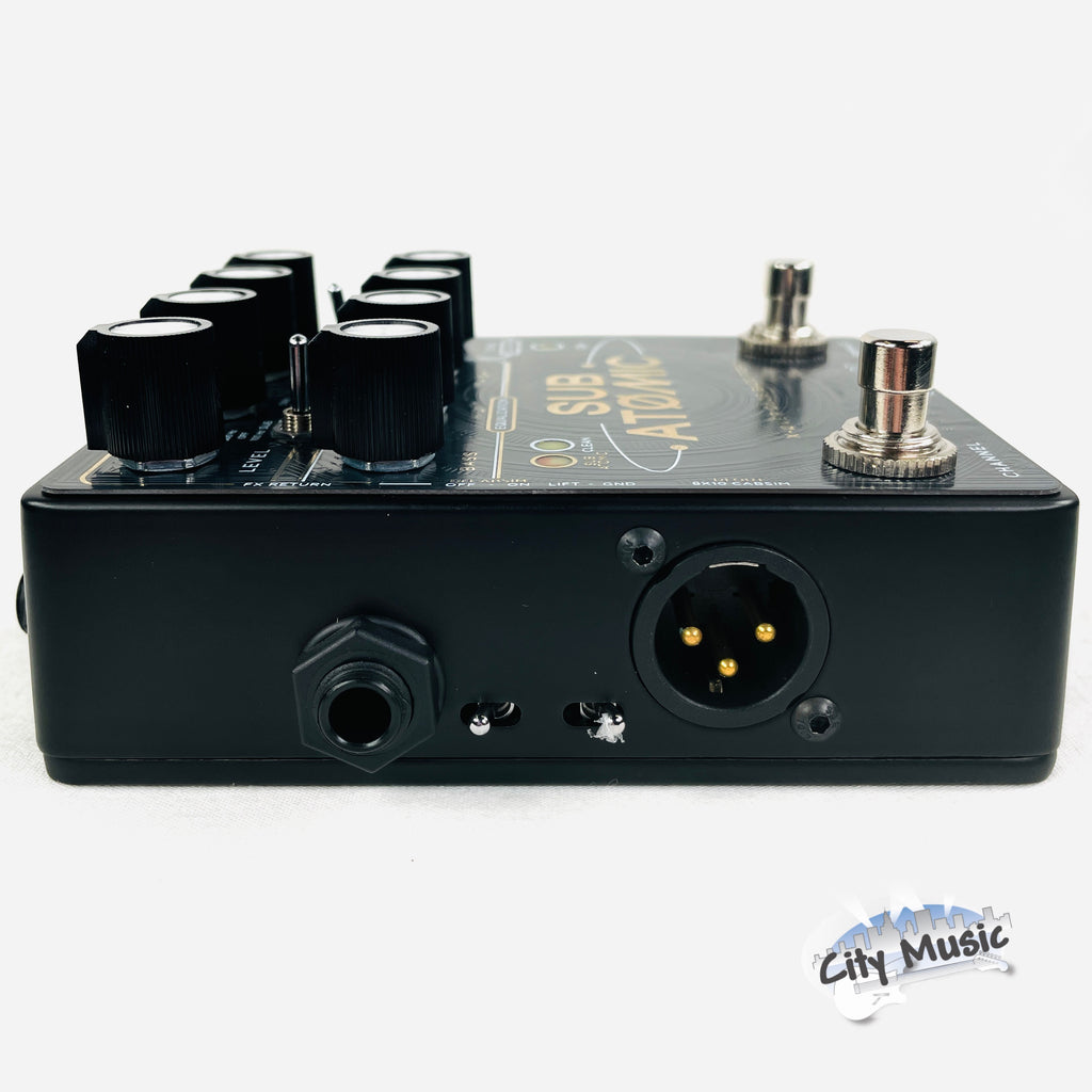 DSM & Humboldt Sub Atomic bass preamp pedal — packaging view