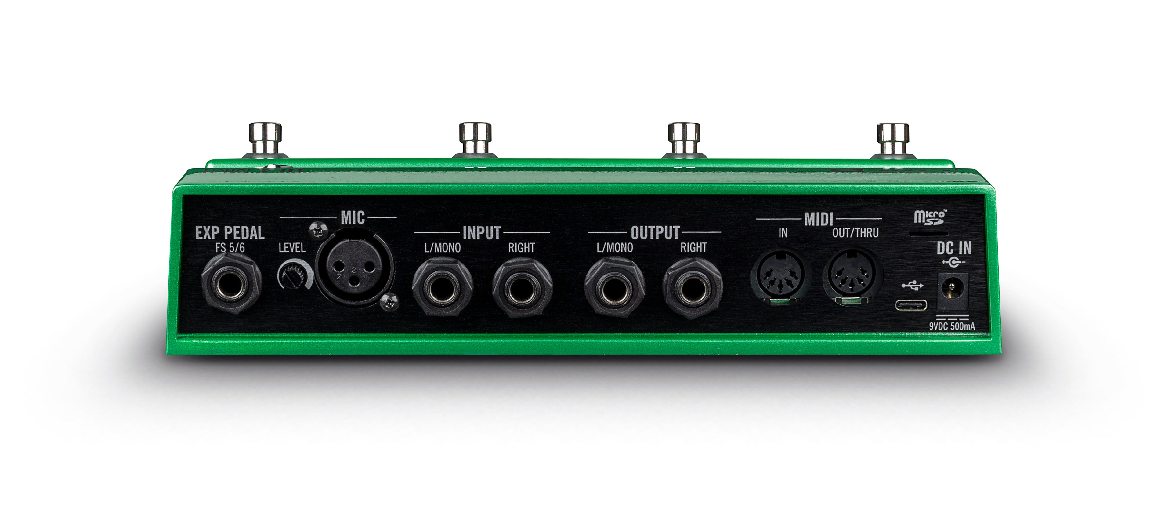 Line 6 DL4 MkII delay modeler pedal — side view