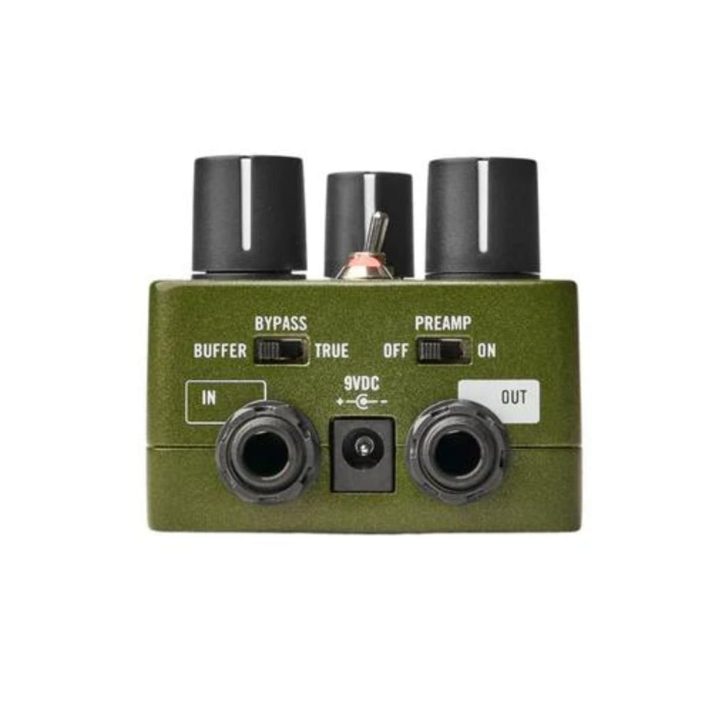 Universal Audio UAFX Brigade pedal — angled side view