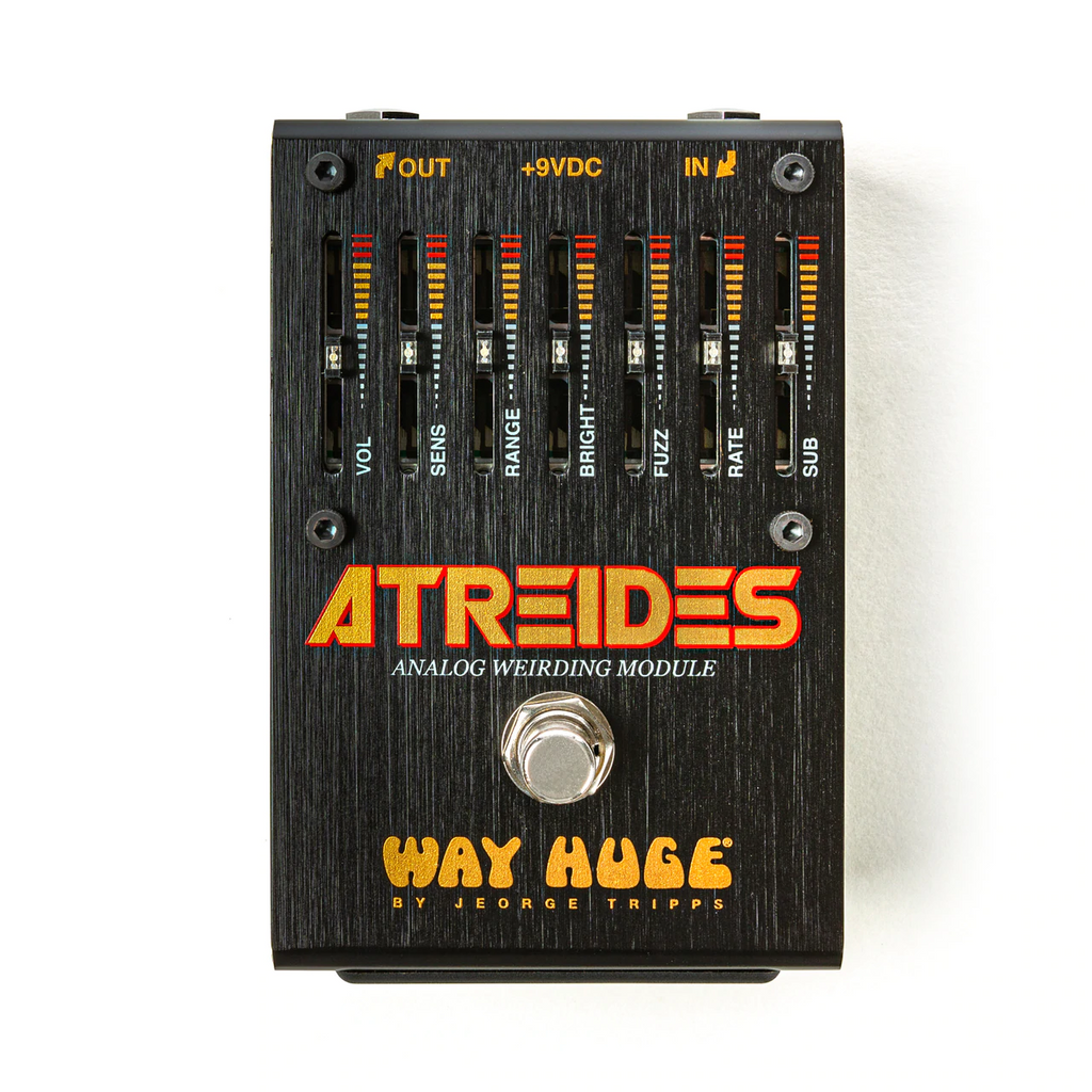 Way Huge WHE900 Atreides Weirding Module synth pedal sliders detail