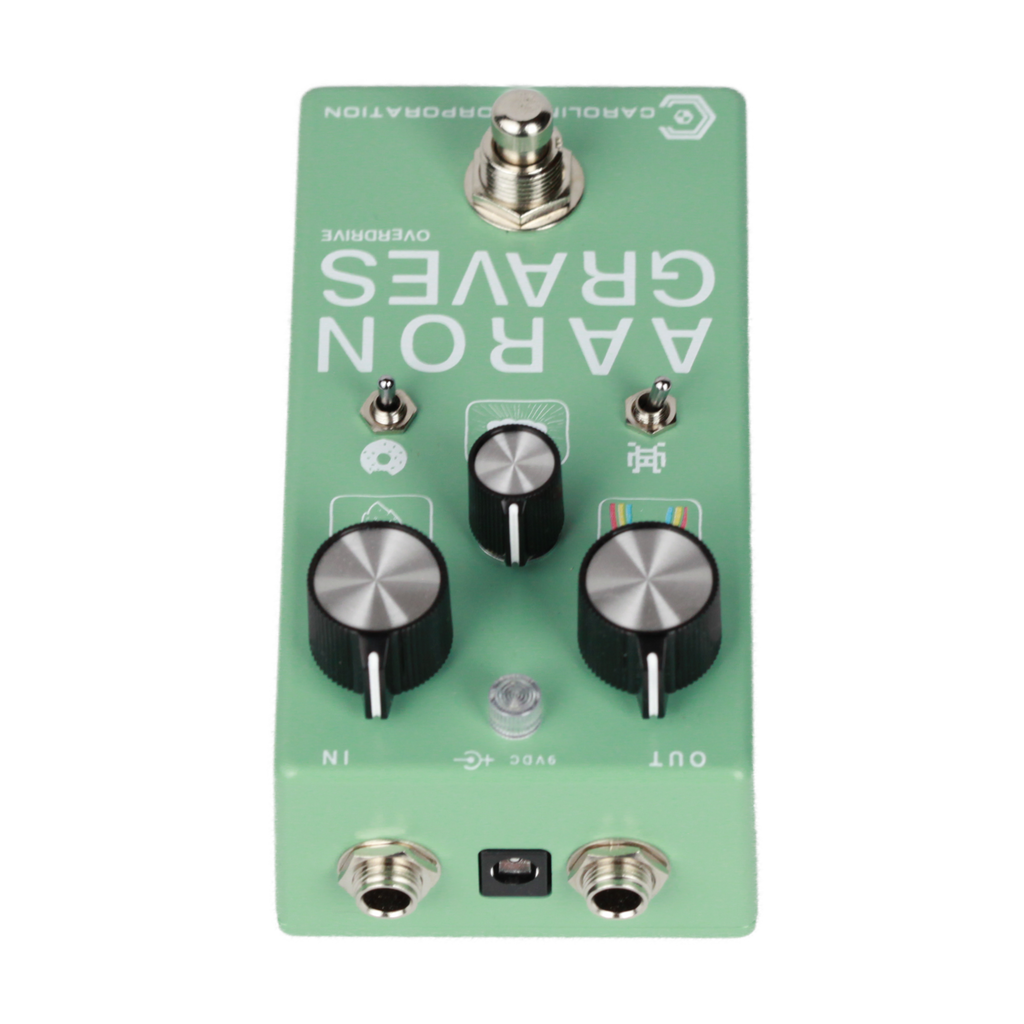 New Caroline Guitar Company Aaron Graves Overdrive Guitar Effects Pedal