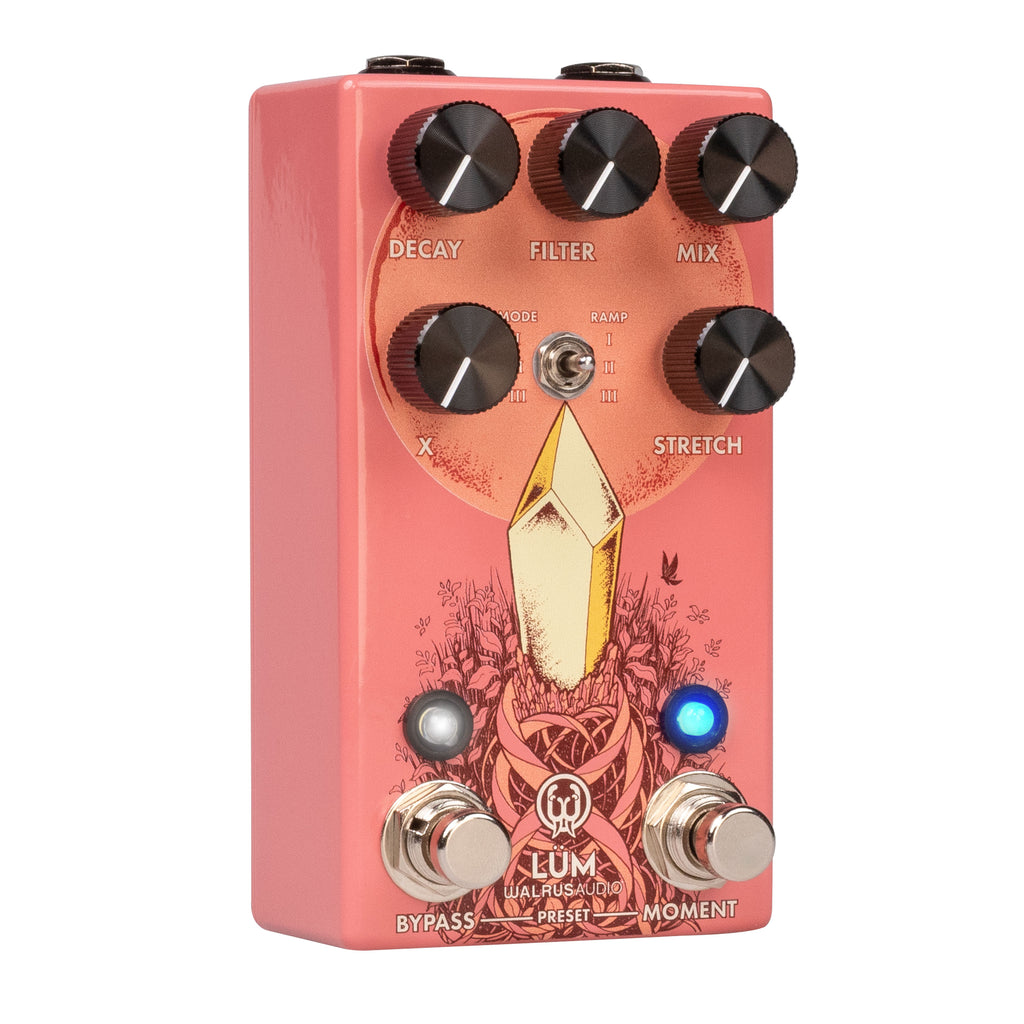 New Walrus Audio Lüm Texture Engine Reverb Guitar Effects Pedal Lum Guava