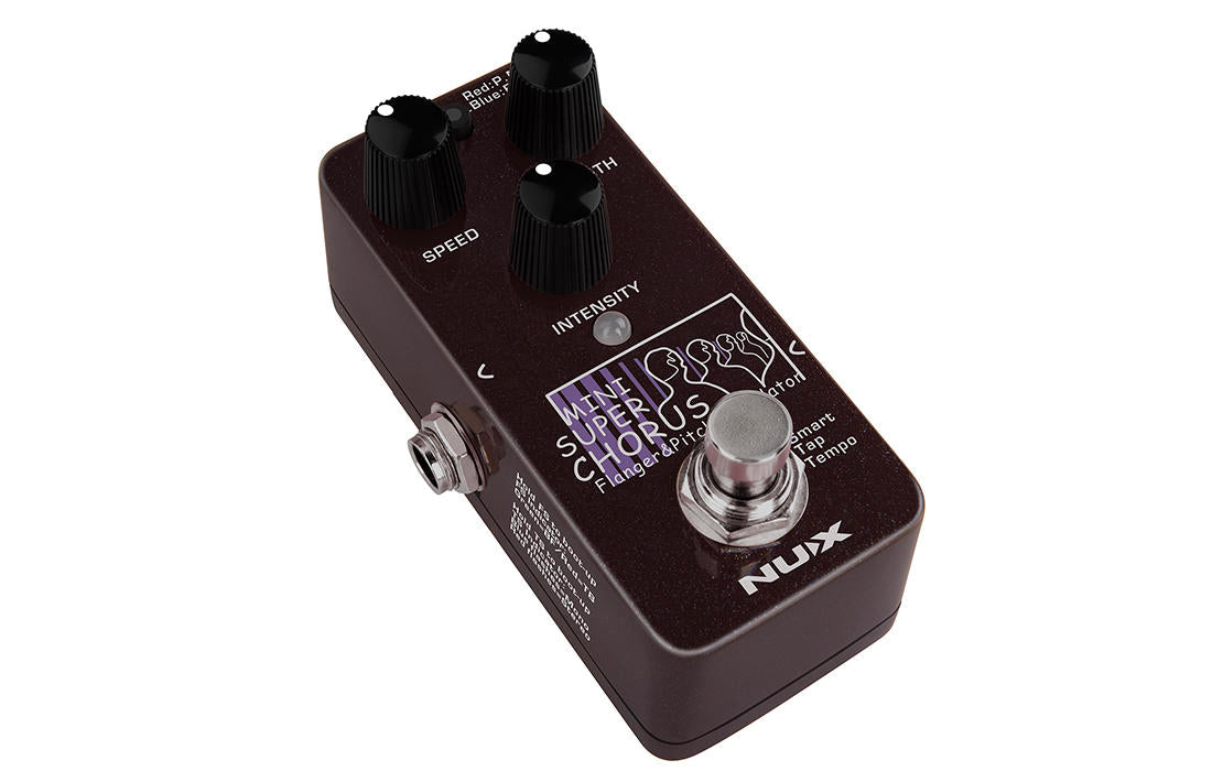 NUX NCH-5 Mini SCF chorus flanger pitch pedal — angled view