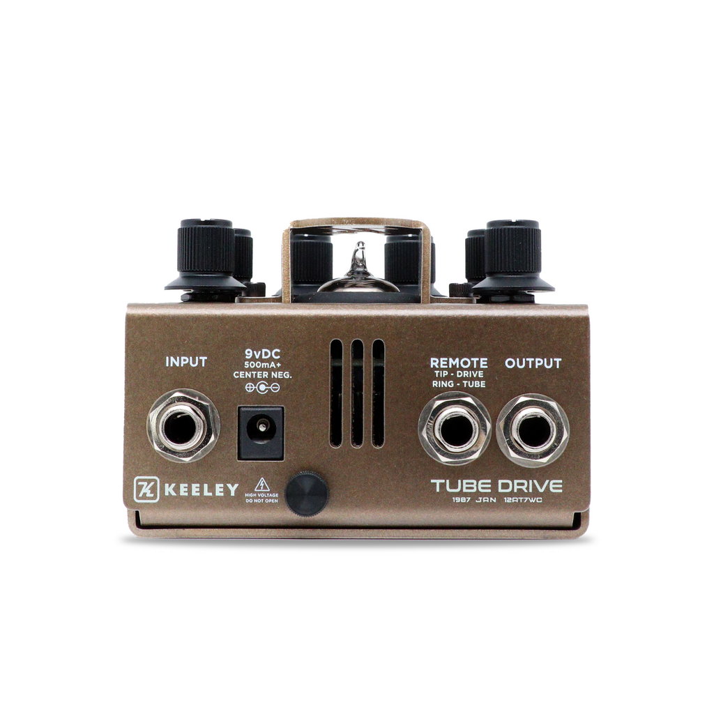 New Keeley Tube Drive 1987 JAN 12AT7WC Dual Overdrive Guitar Effects Pedal