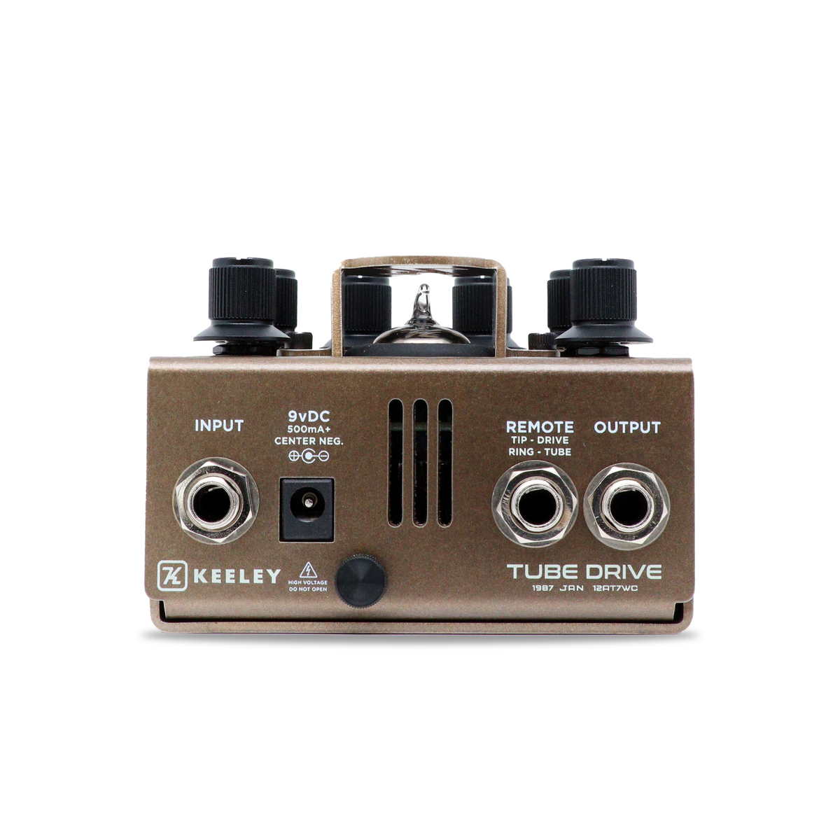 New Keeley Tube Drive 1987 JAN 12AT7WC Dual Overdrive Guitar Effects Pedal