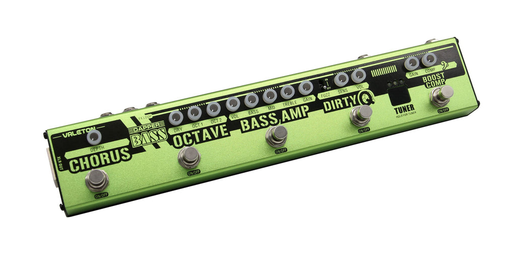 New Valeton VES-2 Dapper Bass Multi Effects Guitar Pedal