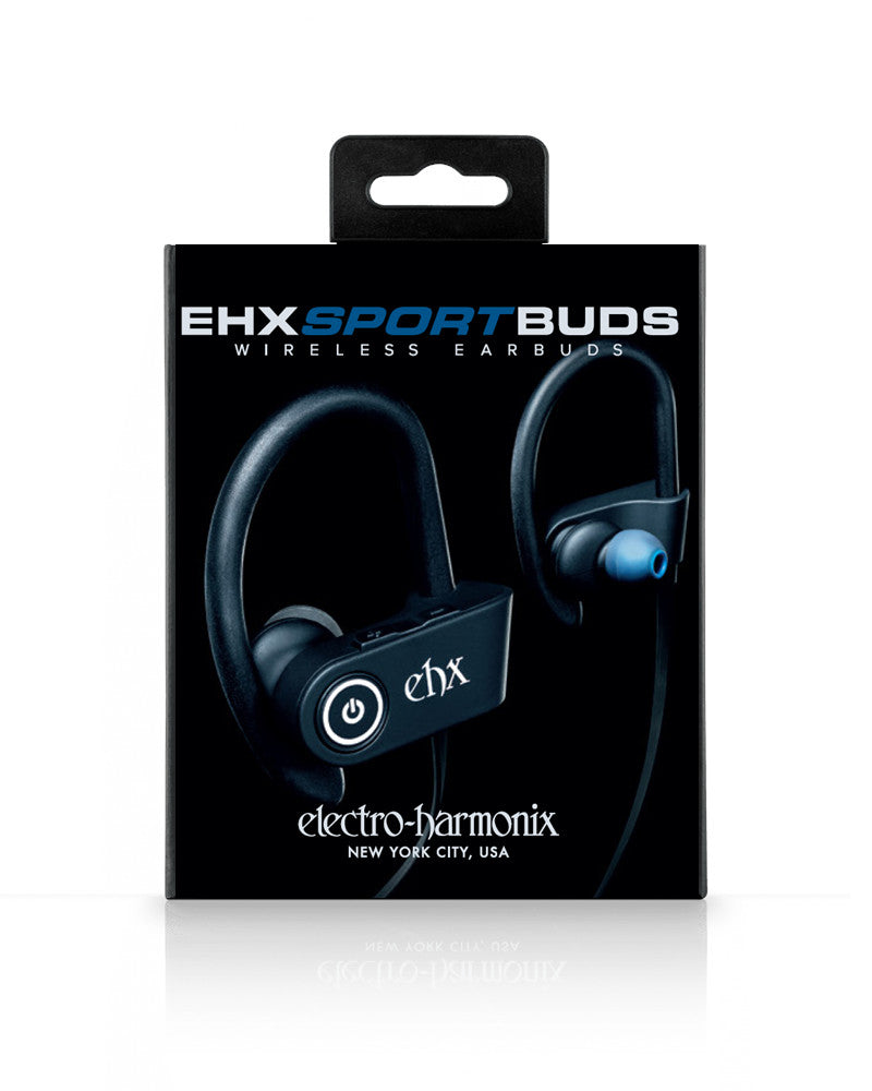 Electro-Harmonix EHX Sport Buds wireless earbuds — black, earhook design