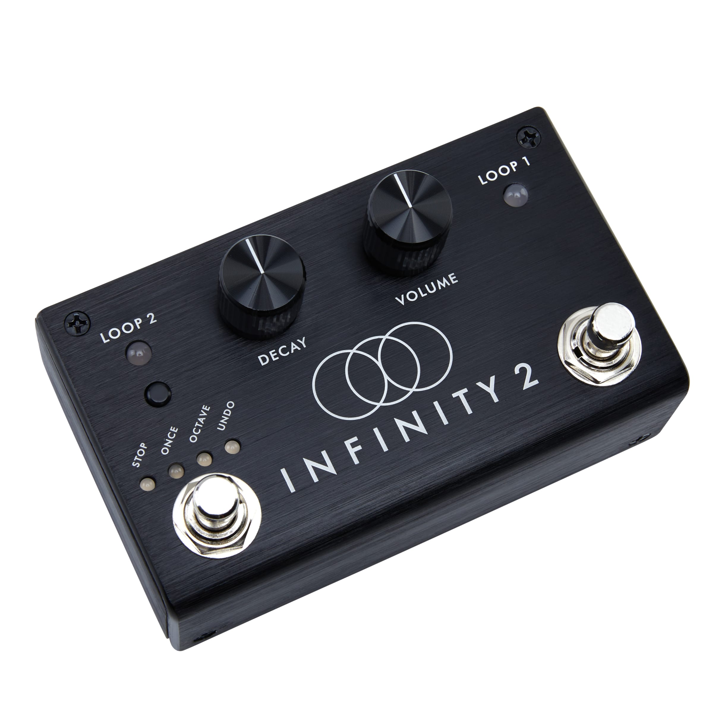 Pigtronix Infinity 2 stereo double looper pedal detail view